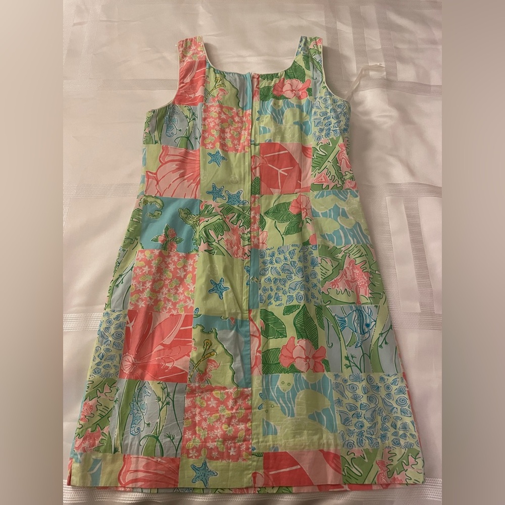 In Great Condition, Lilly Pulitzer Patchwork Shif… - image 2